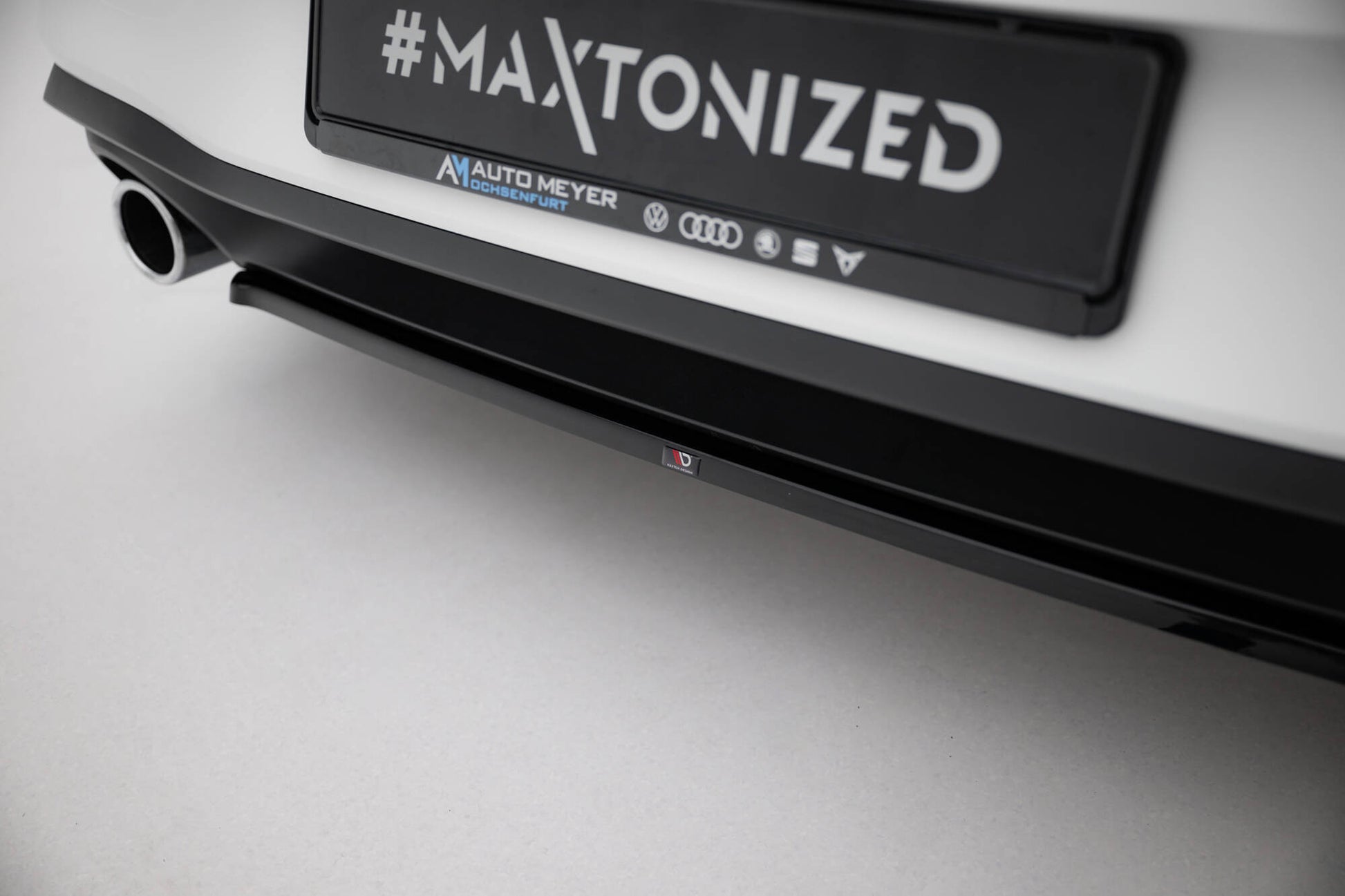 Rear Splitter Volkswagen Golf GTI Mk8