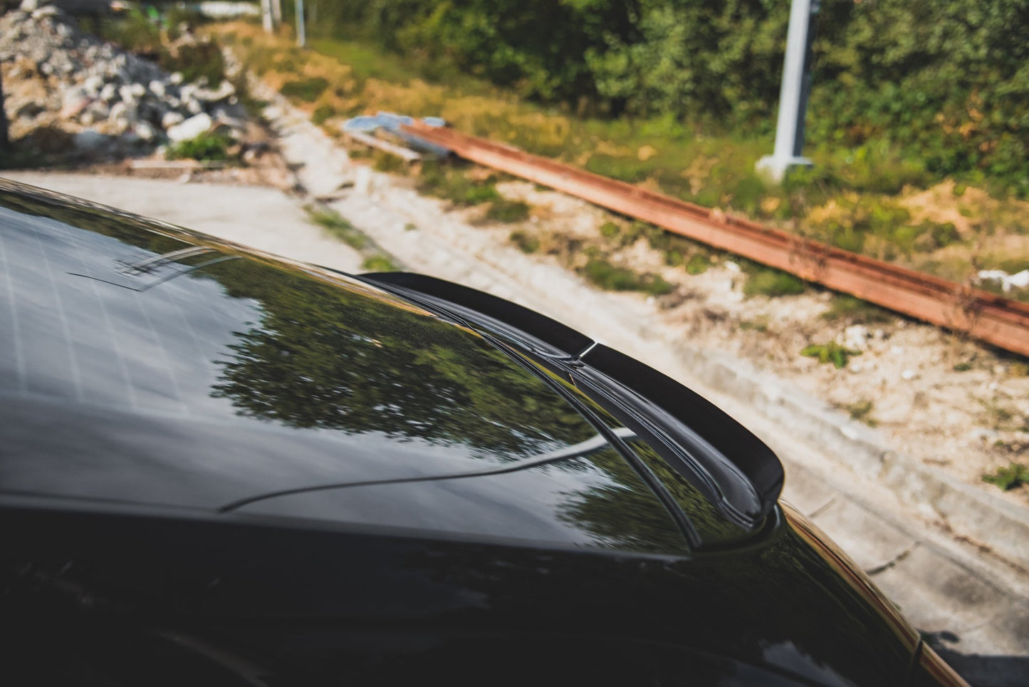 Spoiler Cap Porsche Panamera Turbo 970
