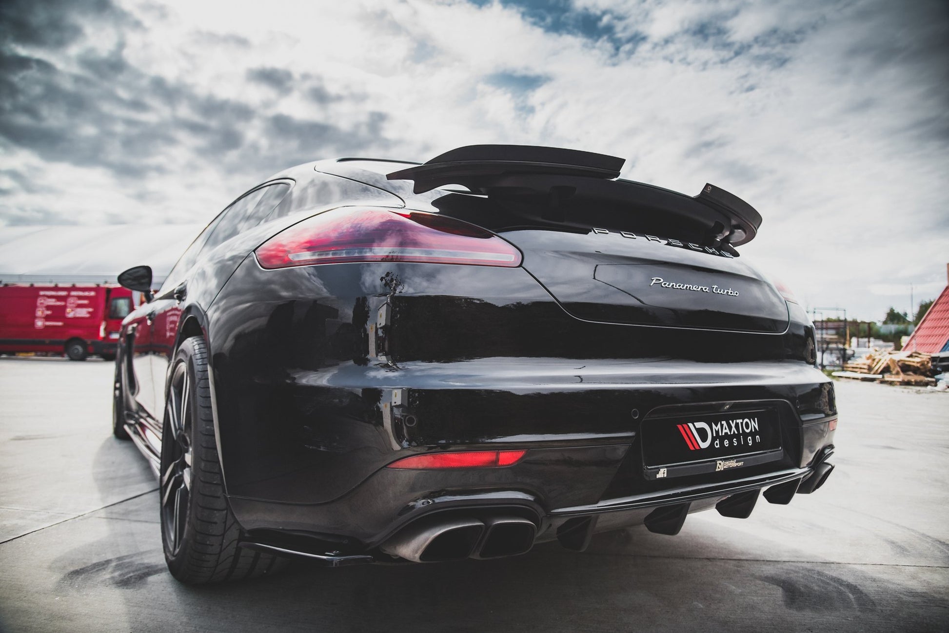 Spoiler Cap Porsche Panamera Turbo 970