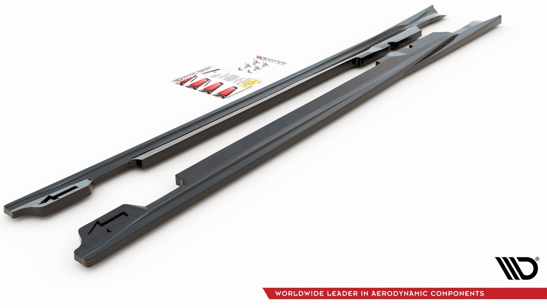 Side Skirts Diffusers V.1 Porsche Panamera Turbo 970 Facelift