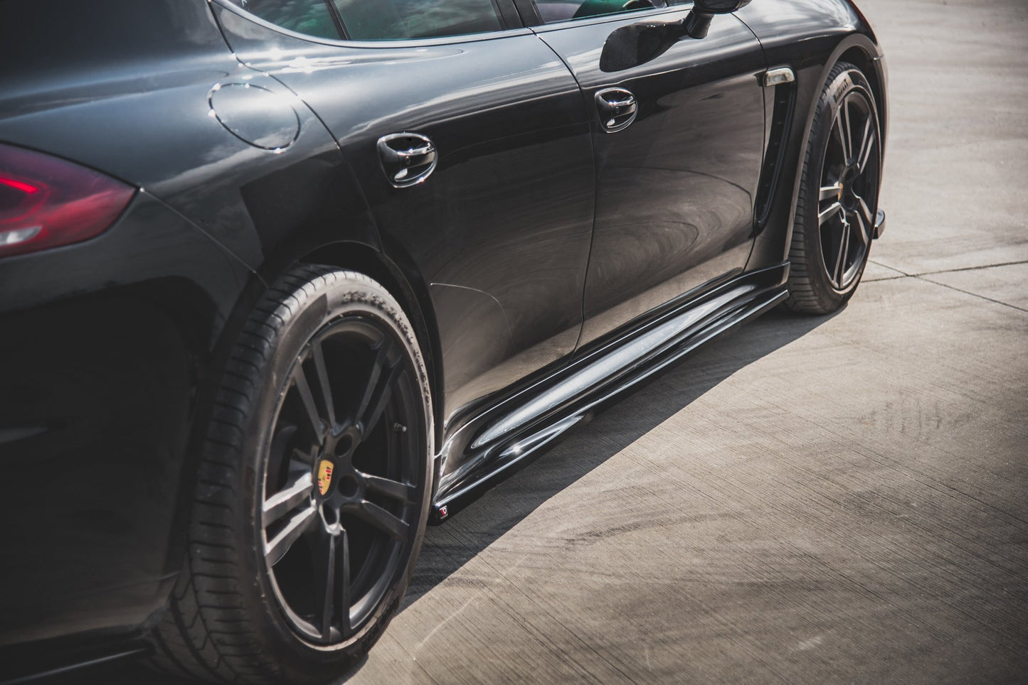 Side Skirts Diffusers V.1 Porsche Panamera Turbo 970 Facelift