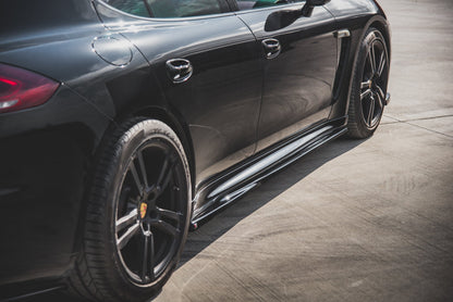 Side Skirts Diffusers V.1 Porsche Panamera Turbo 970 Facelift