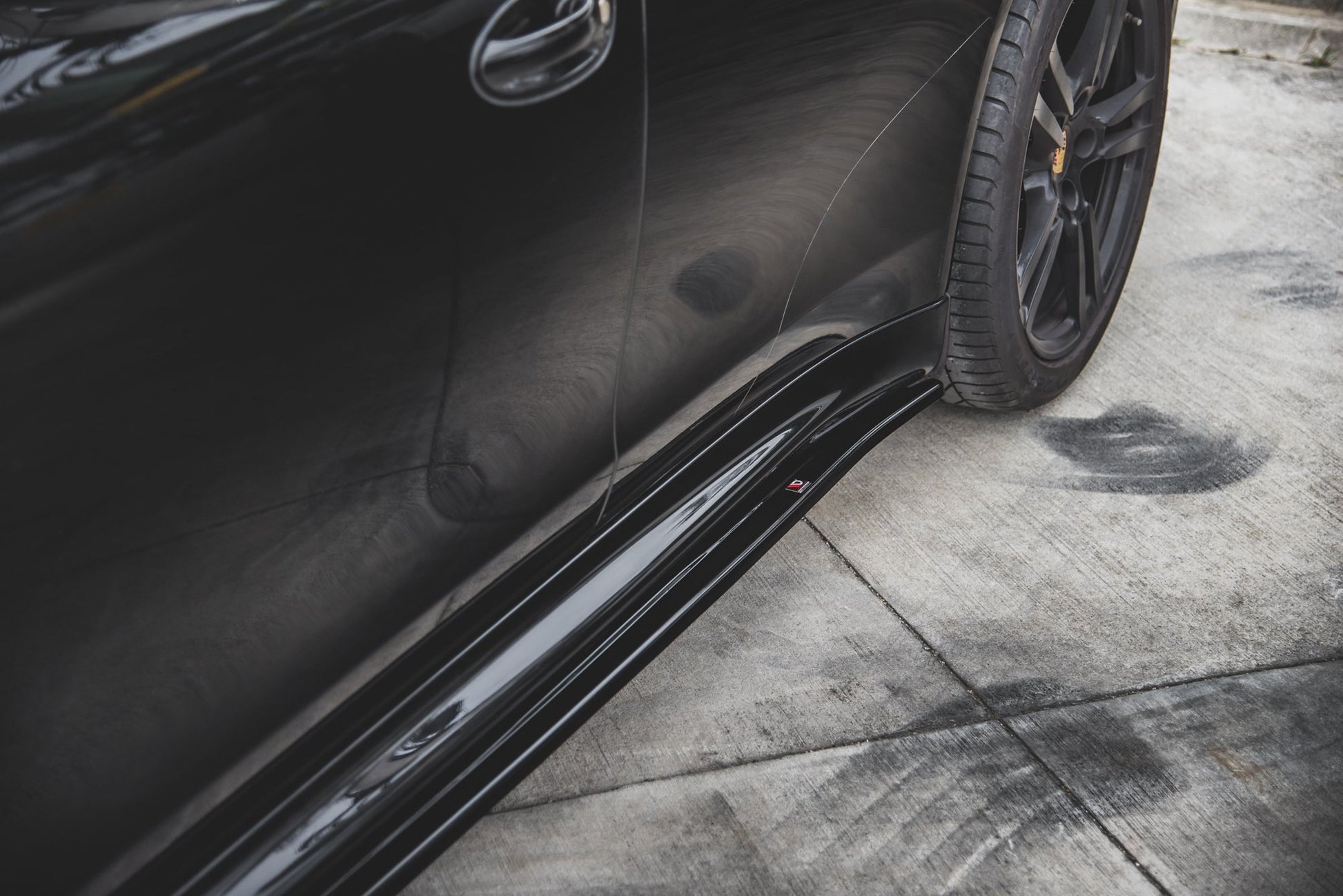 Side Skirts Diffusers V.2 Porsche Panamera Turbo 970 Facelift