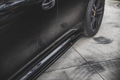 Side Skirts Diffusers V.2 Porsche Panamera Turbo 970 Facelift