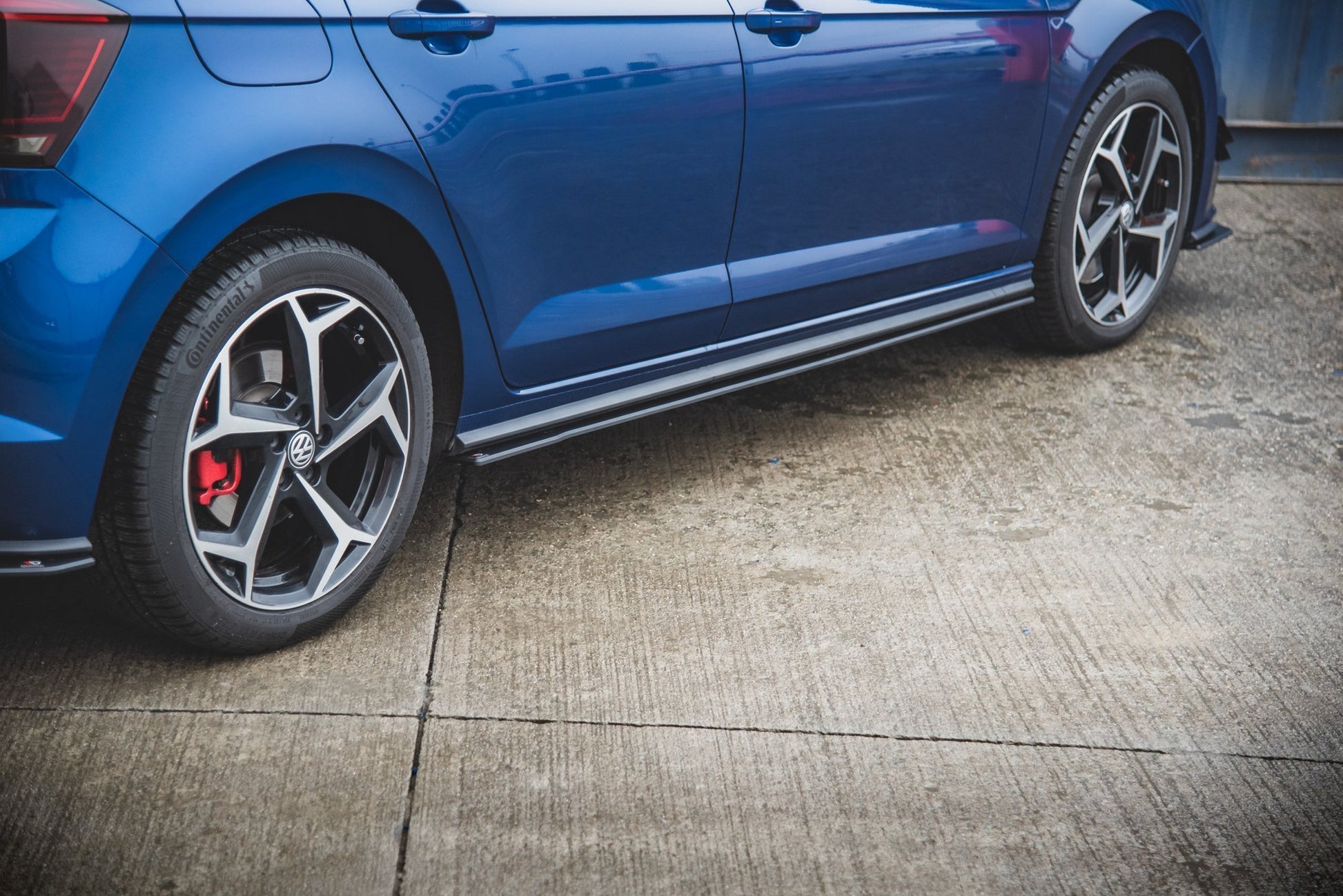 Street Pro Side Skirts Diffusers Volkswagen Polo GTI Mk6