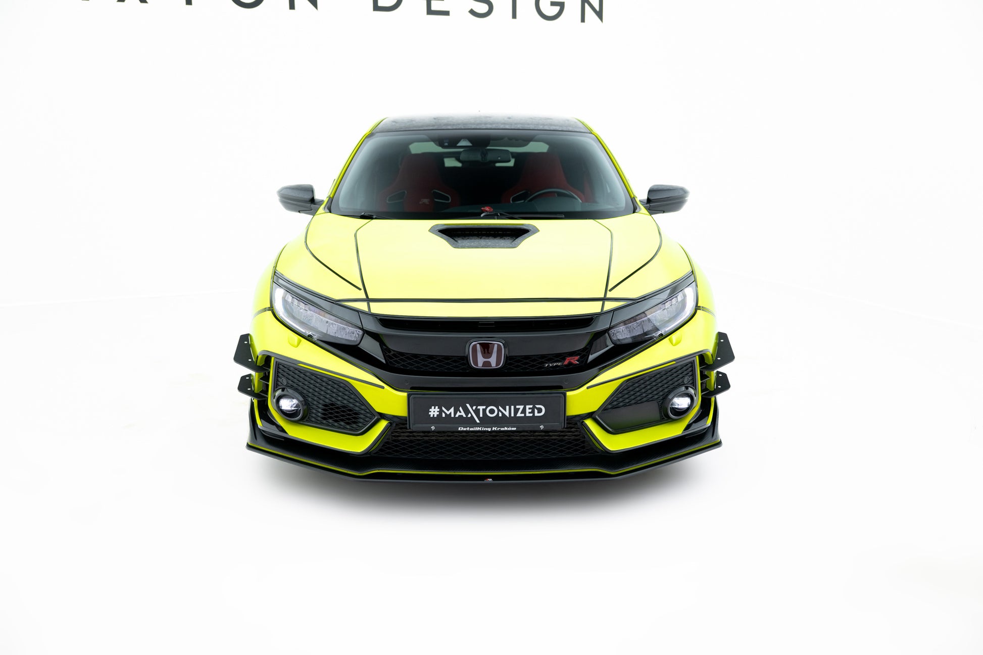 Street Pro Front Splitter V.2 Honda Civic Type R Mk10
