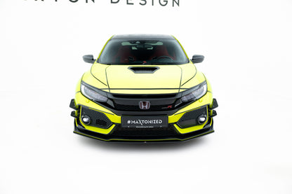 Street Pro Front Splitter V.2 Honda Civic Type R Mk10