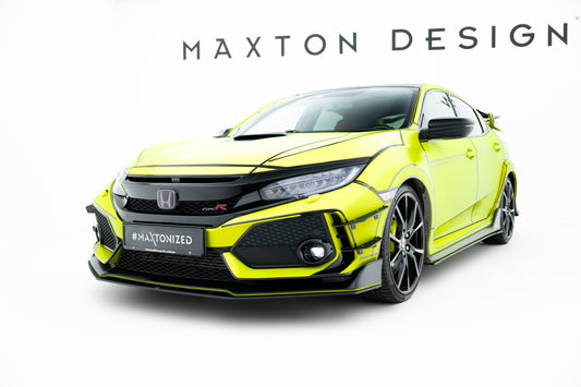 Street Pro Front Splitter V.2 Honda Civic Type R Mk10