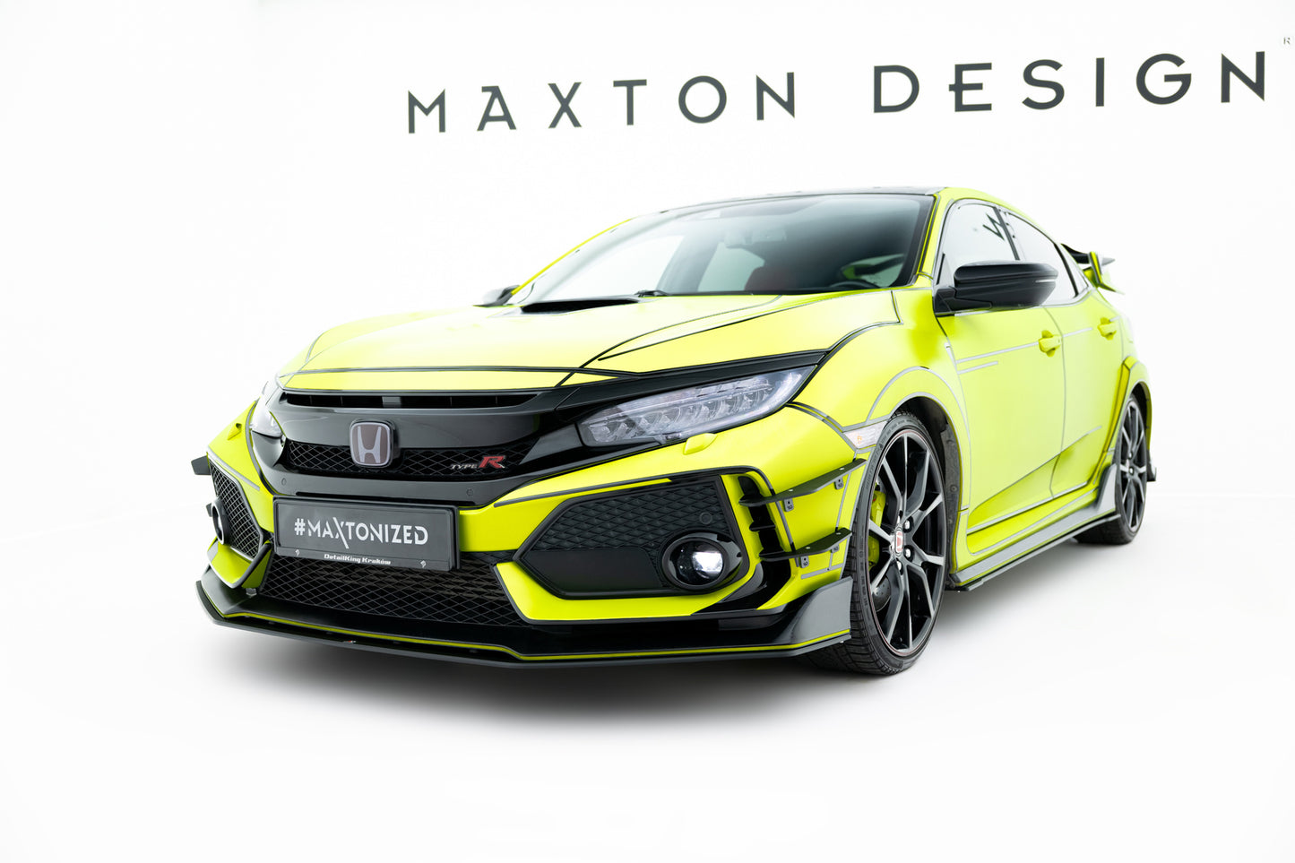Street Pro Front Splitter V.2 Honda Civic Type R Mk10