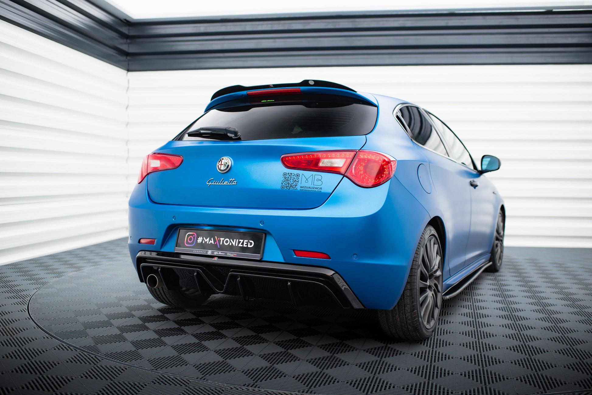 Rear Valance Alfa Romeo Giulietta (Single Exhaust Version)