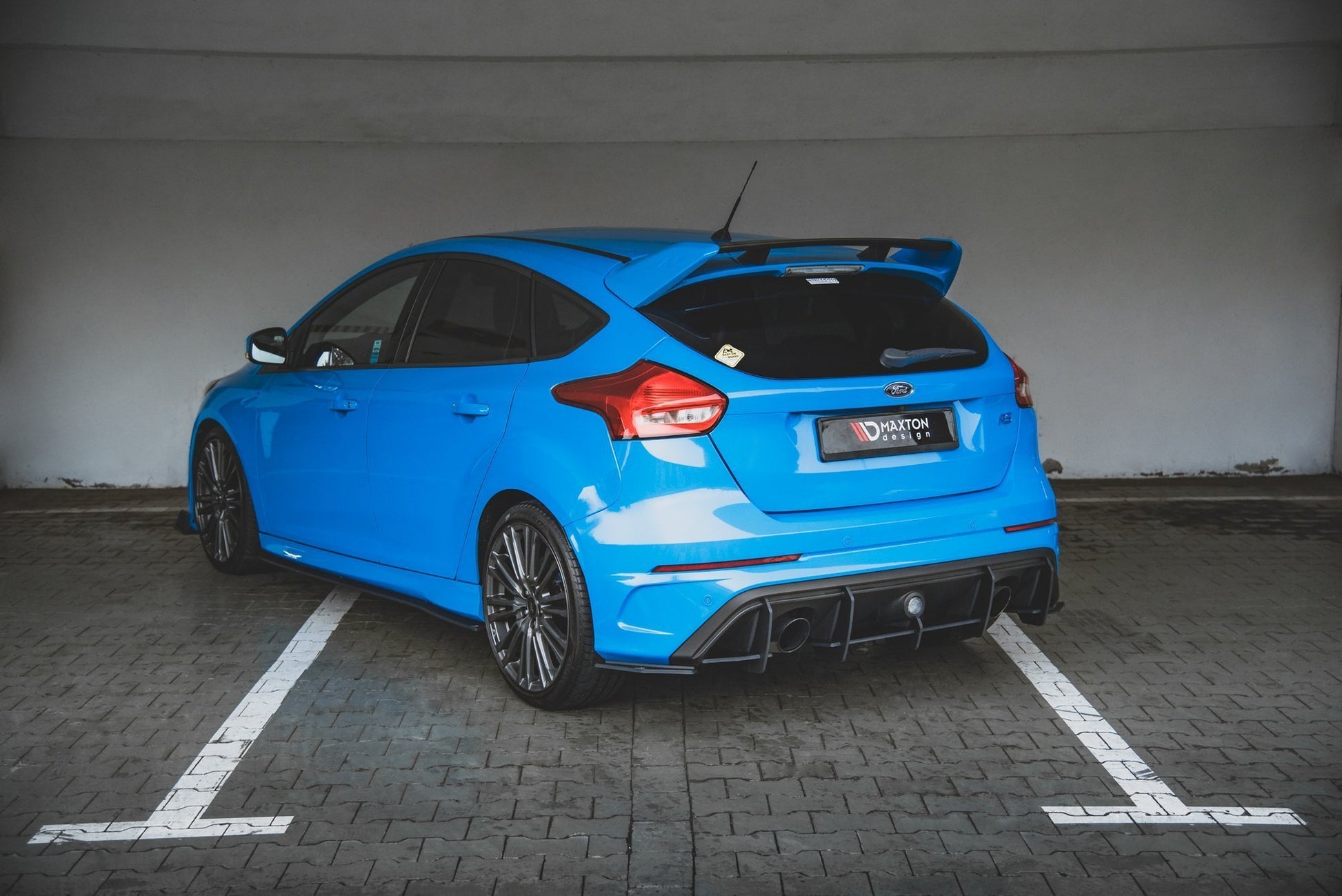 Street Pro Rear Diffuser V.1 Ford Focus RS Mk3