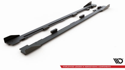 Racing Durability Side Skirts Diffusers + Flaps Volkswagen Golf GTI Mk6