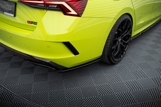 Rear Side Splitters V.1 Skoda Octavia RS Mk4