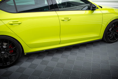 Side Skirts Diffusers V.1 Skoda Octavia RS Mk4
