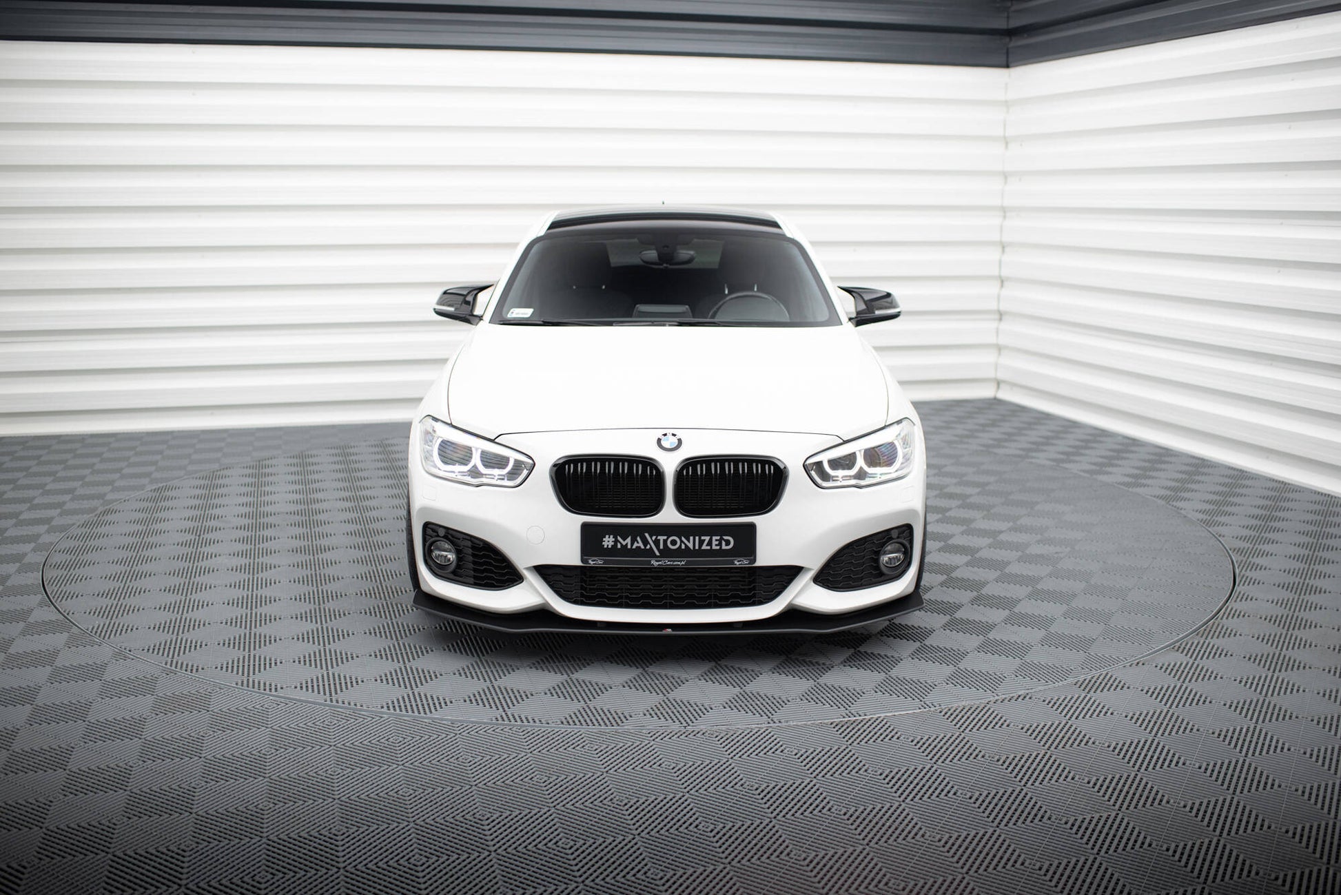 Street Pro Front Splitter V.3 for BMW 1 F20 M-Pack Facelift / M140i