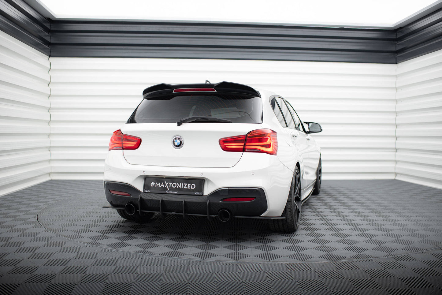 Street Pro Rear Side Splitters V.2 for BMW 1 F20 M-Pack M140i