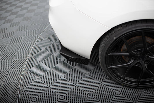Street Pro Rear Side Splitters V.2 + Flaps for BMW 1 F20 M140i