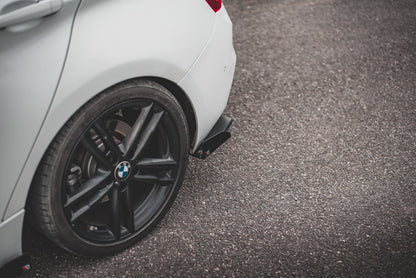 Street Pro Rear Side Splitters V.3 + Flaps for BMW 1 F20 M140i