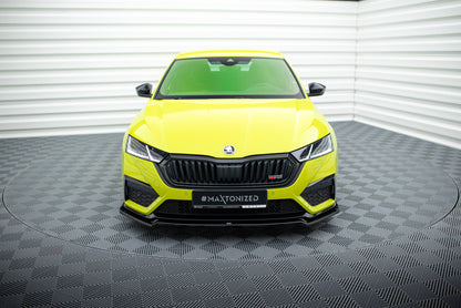 Front Splitter V.4 Skoda Octavia RS Mk4