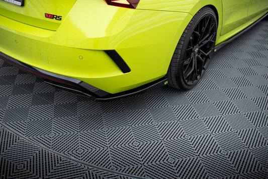 Rear Side Splitters V.2 Skoda Octavia RS Mk4