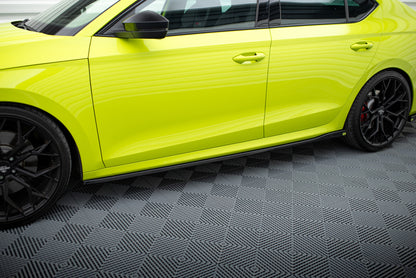Side Skirts Diffusers V.3 Skoda Octavia RS Mk4