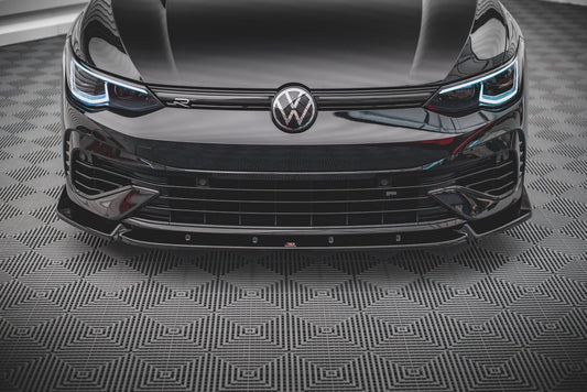 Front Splitter V.2 Volkswagen Golf R Mk8
