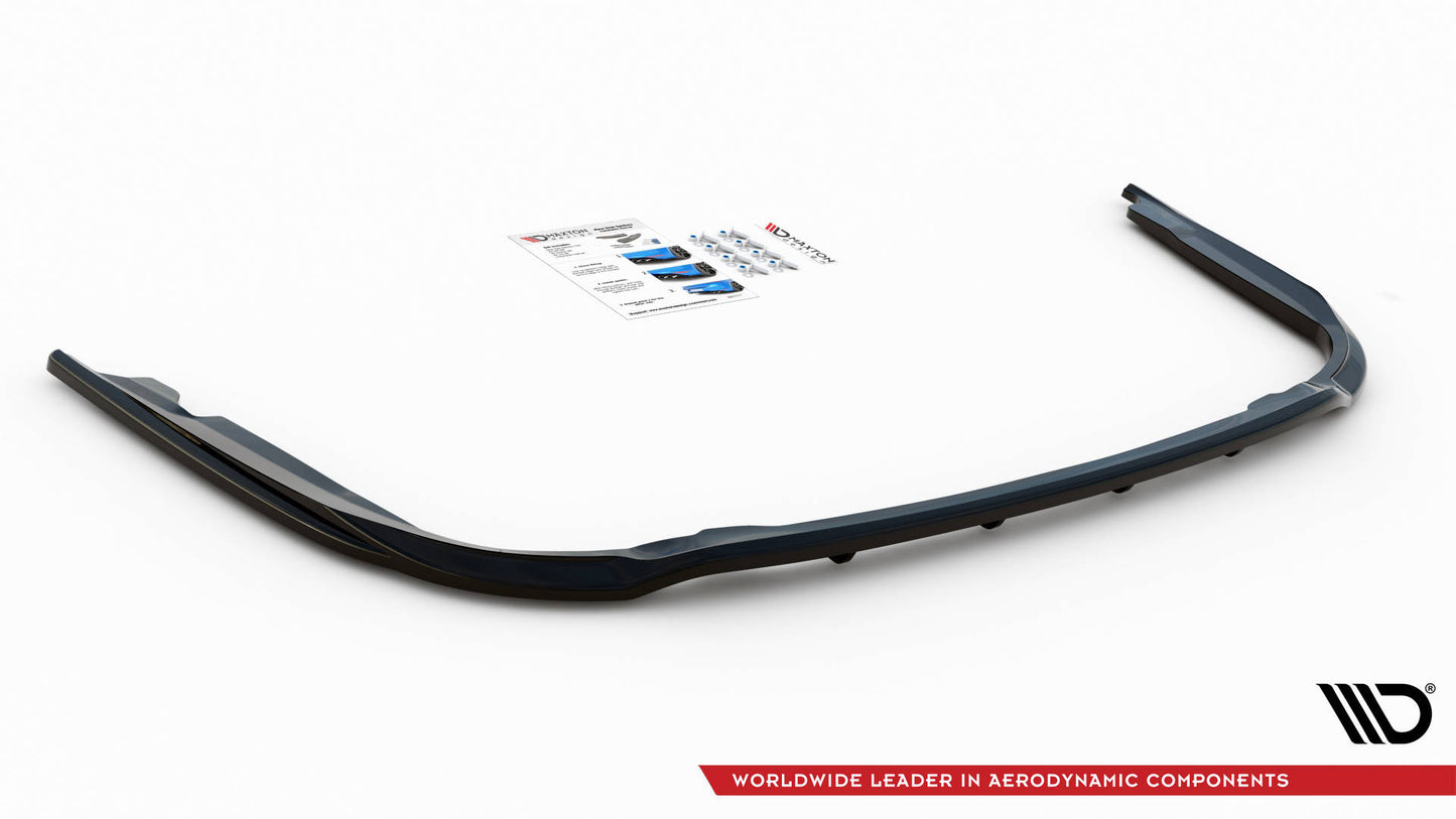 Rear Splitter (with vertical bars) Toyota Avensis Wagon Mk3 Facelift