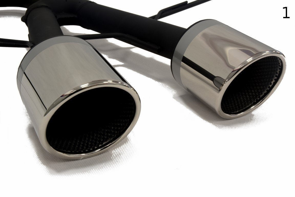 SPORTS EXHAUST TIPS VOLKSWAGEN GOLF 5, GOLF 6 AND SCIROCCO - Not Primed