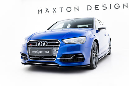 Front Splitter V.2 Audi S3 / A3 S-Line 8V Sedan / Cabrio