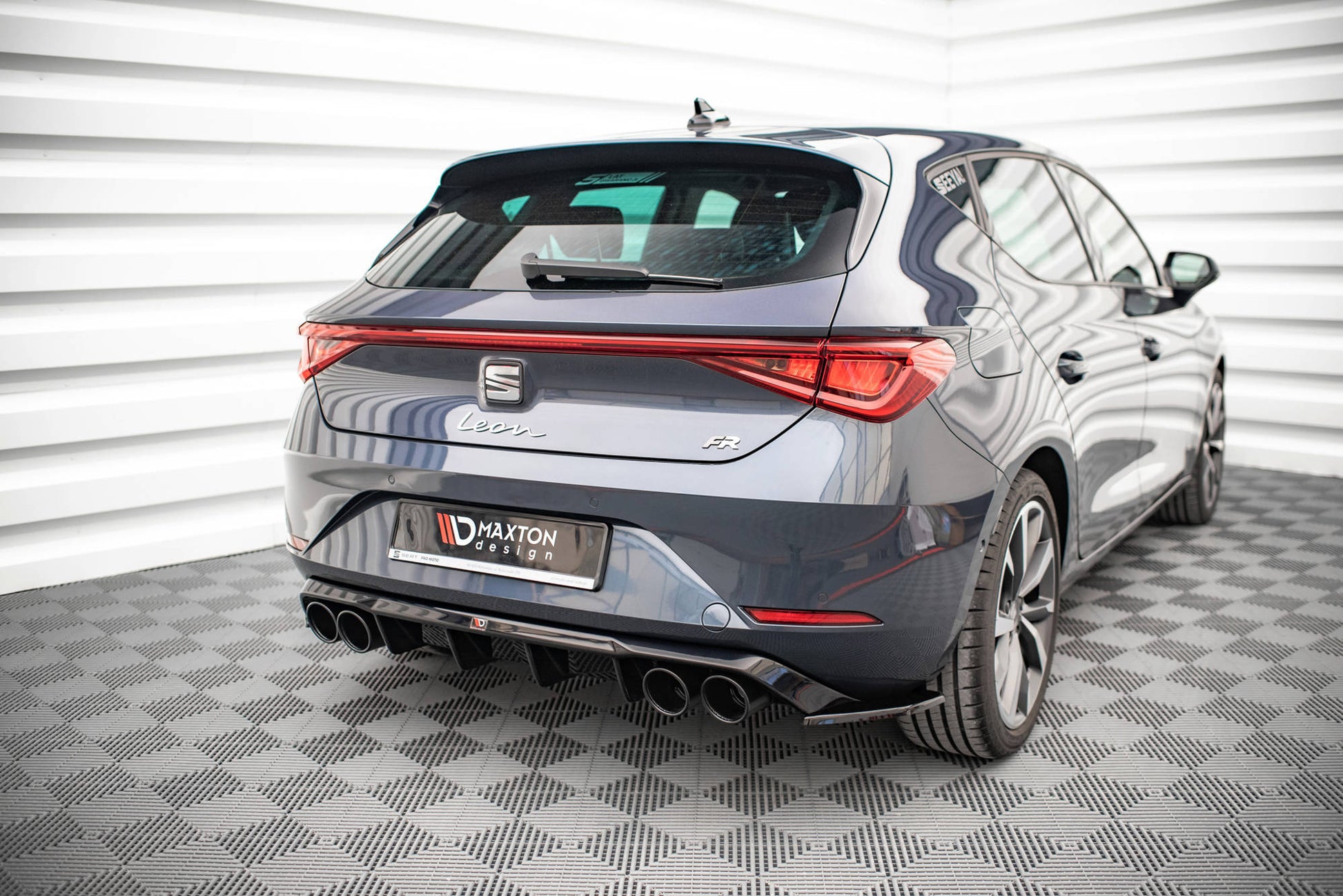 Rear Side Splitters Seat Leon FR Hatchback Mk4