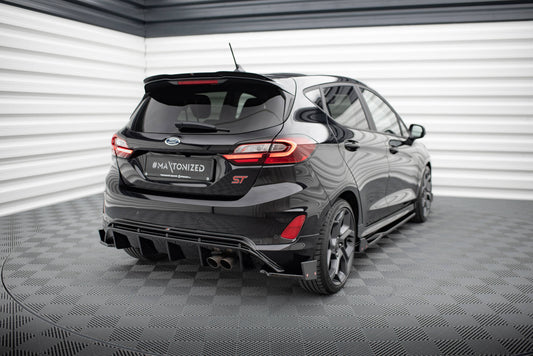 Rear Side Splitters V.4 + Flaps Ford Fiesta ST Mk8
