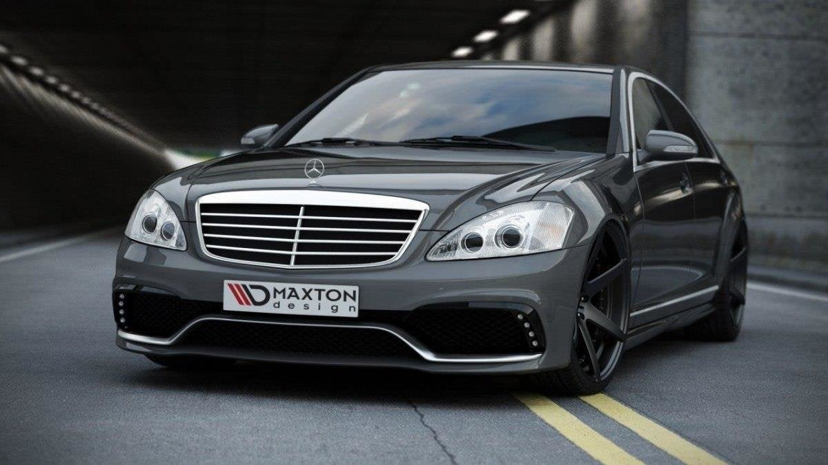 FRONT BUMPER MERCEDES S W221 (look W205) - Not Primed