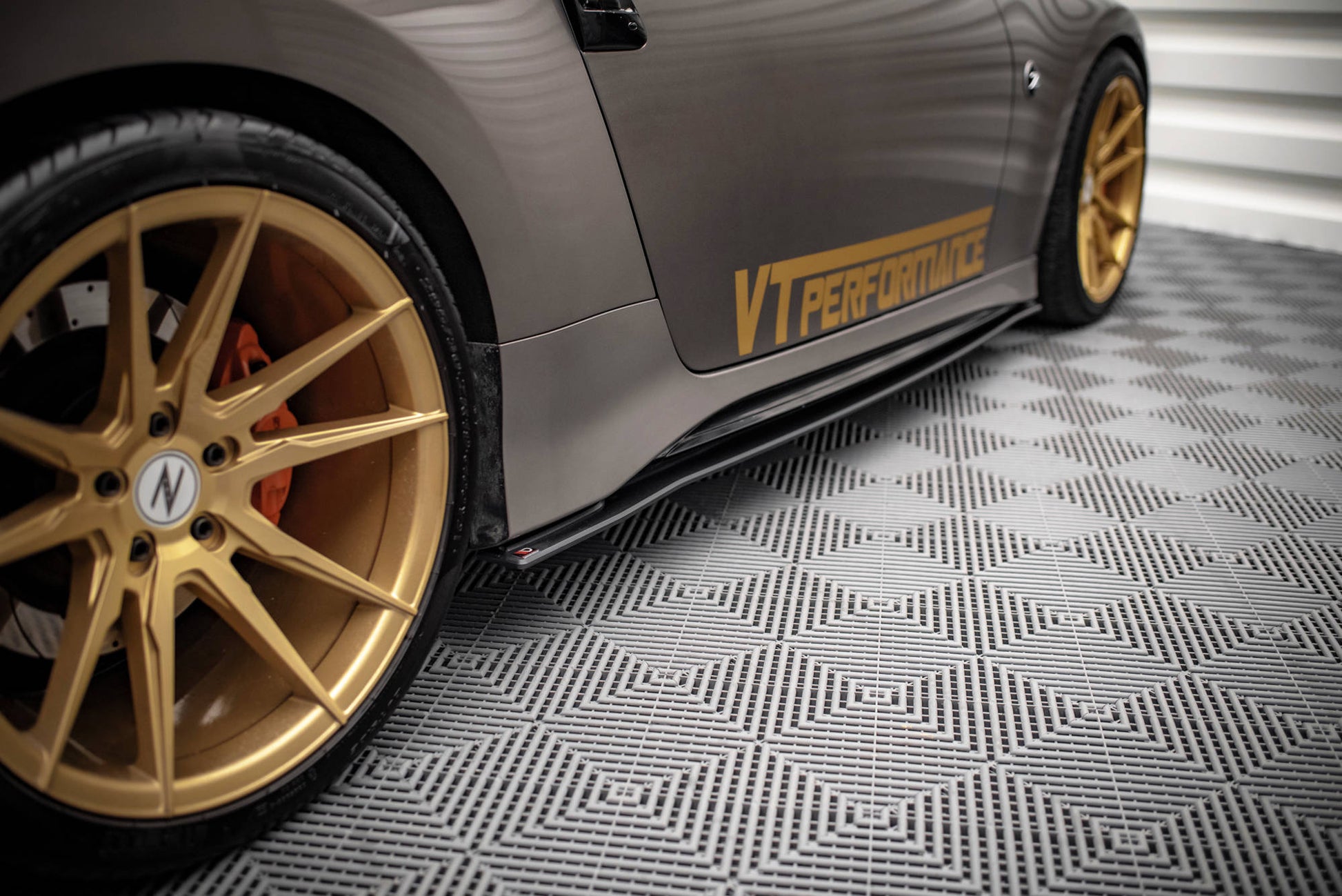Street Pro Side Skirts Diffusers Nissan 370Z Nismo Facelift
