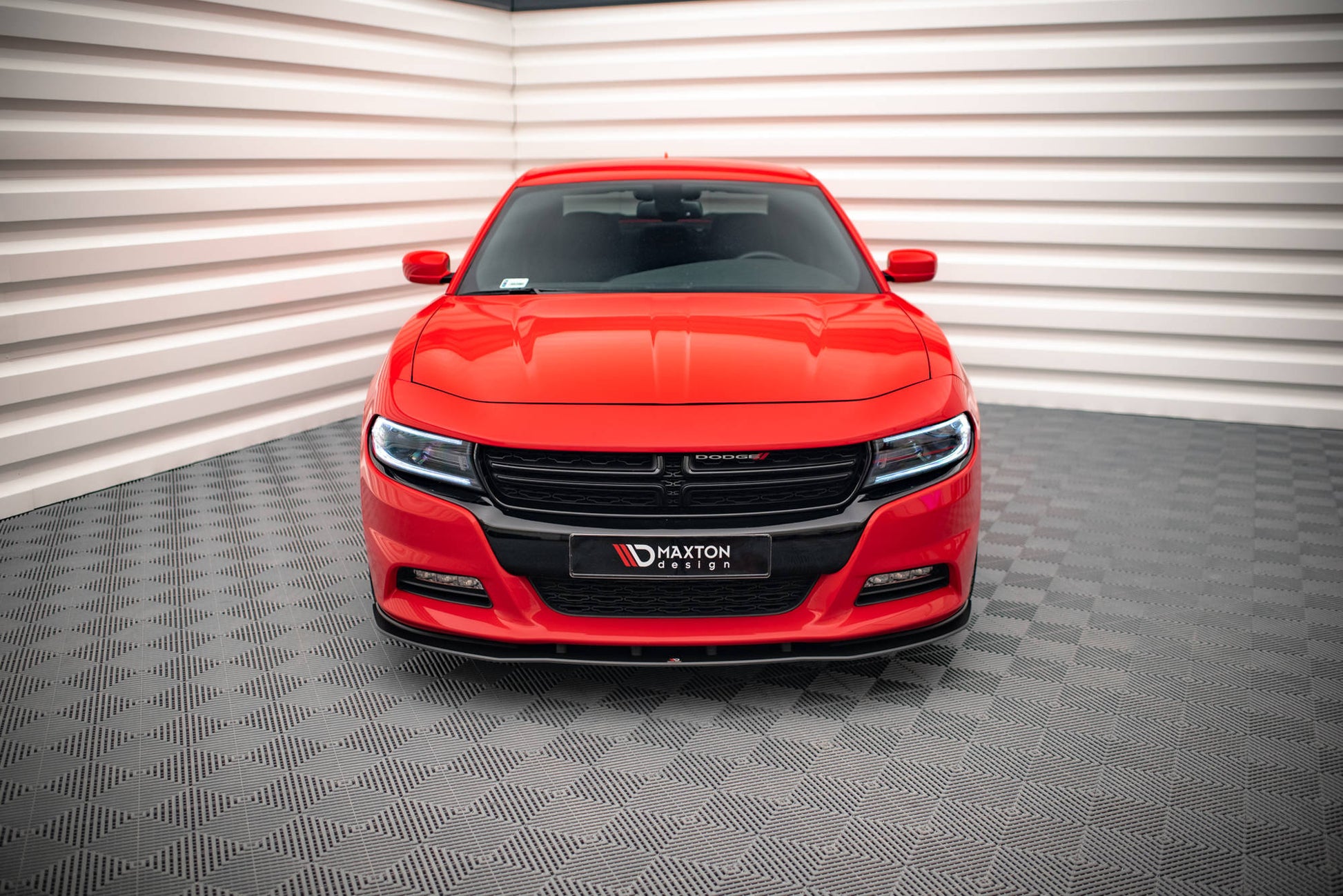 Street Pro Front Splitter Dodge Charger RT Mk7 Facelift