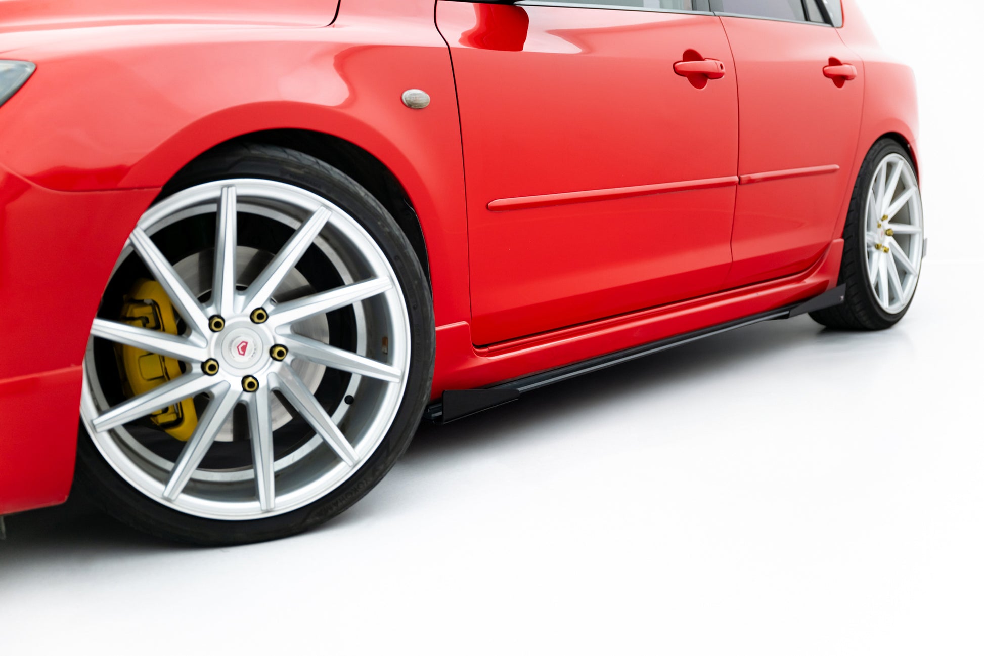 Street Pro Side Skirts Diffusers + Flaps Mazda 3 MPS Mk1
