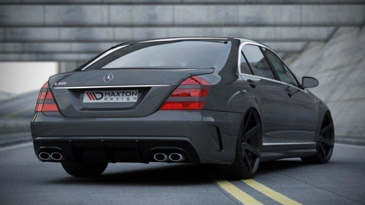 MERCEDES S W221 (look W205) REAR BUMPER + REAR VALANCE - Not Primed