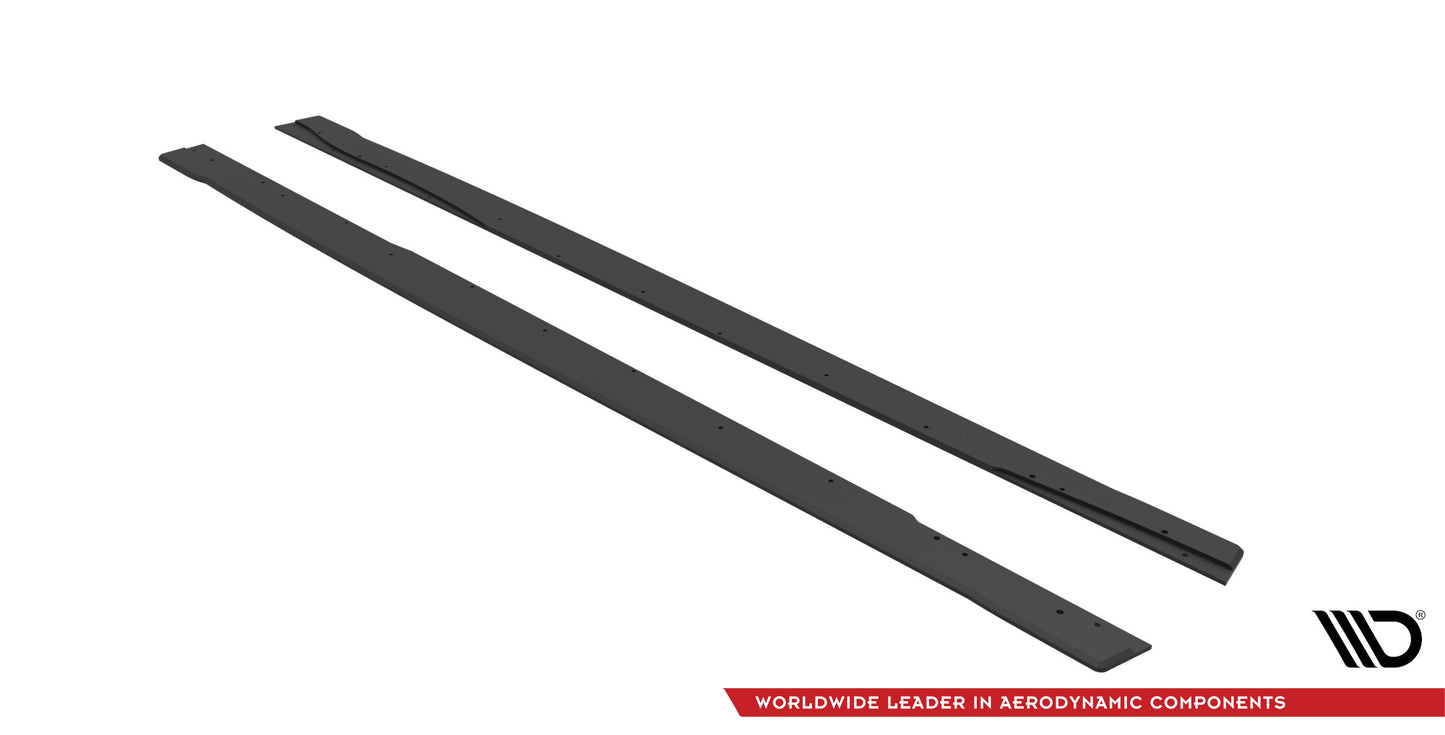 Street Pro Side Skirts Diffusers Mercedes A35 AMG / AMG-Line Aero Pack W177
