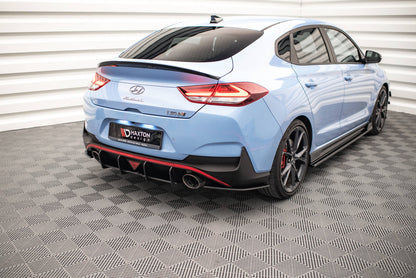Street Pro Rear Side Splitters Hyundai I30 N Fastback Mk3 Facelift