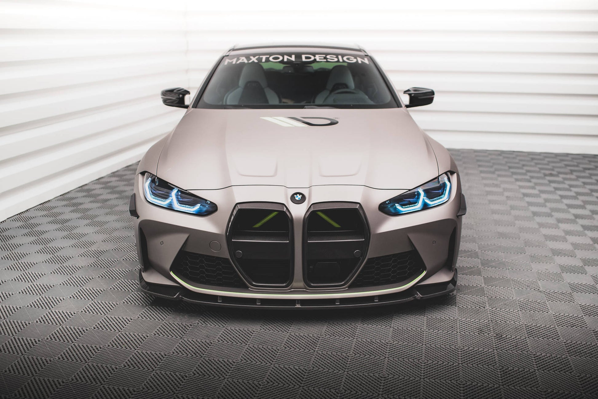 Prepreg Carbon Fiber Front Splitter V.1 BMW M4 G82