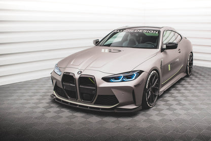 Prepreg Carbon Fiber Front Splitter V.1 BMW M4 G82