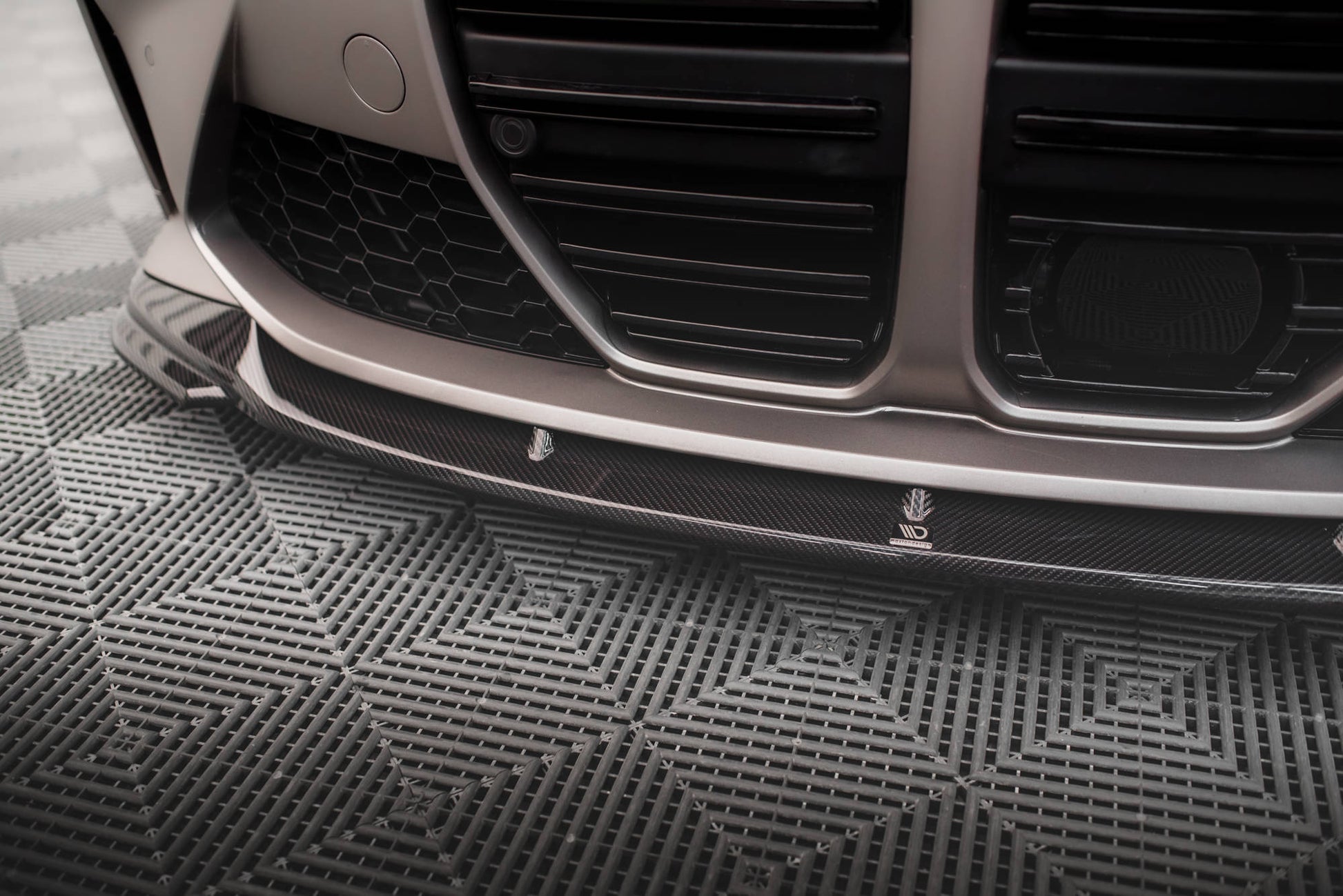Prepreg Carbon Fiber Front Splitter V.2 BMW M4 G82