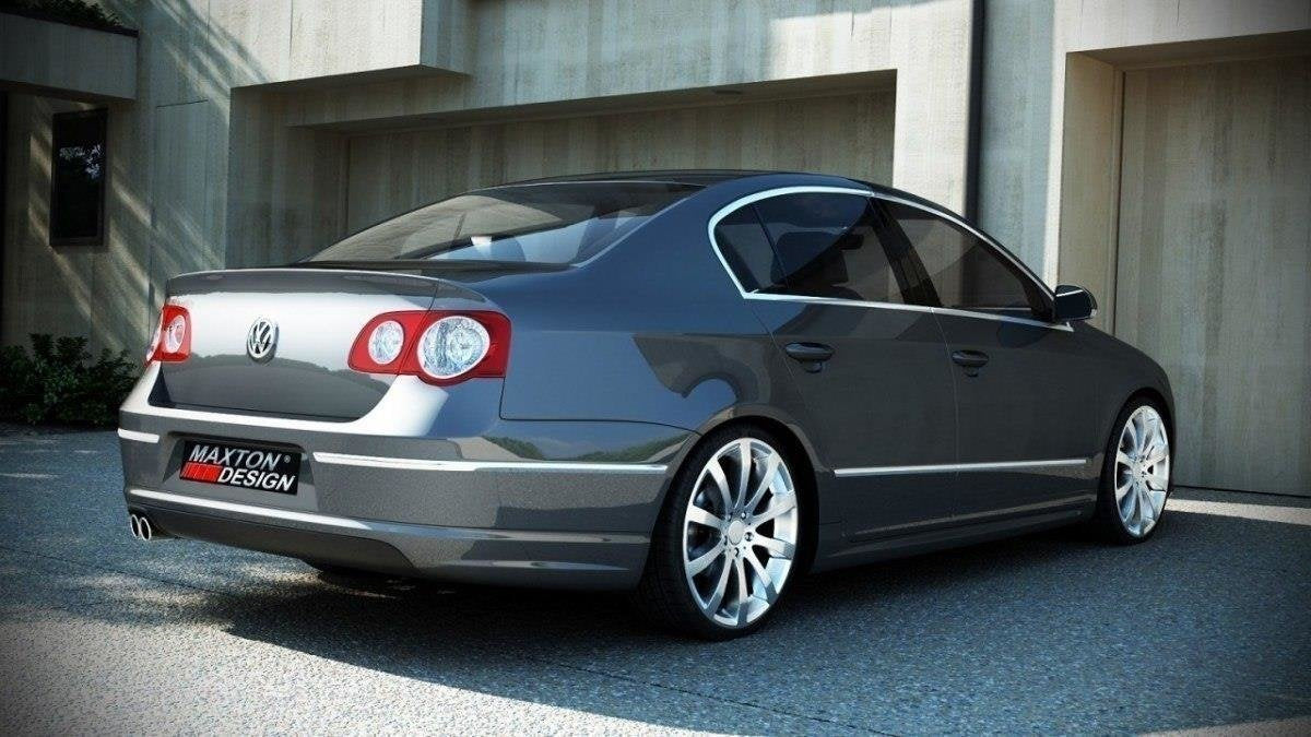 REAR BUMPER SPOILER VW PASSAT B6 (R-LINE LOOK) SALOON - Not Primed