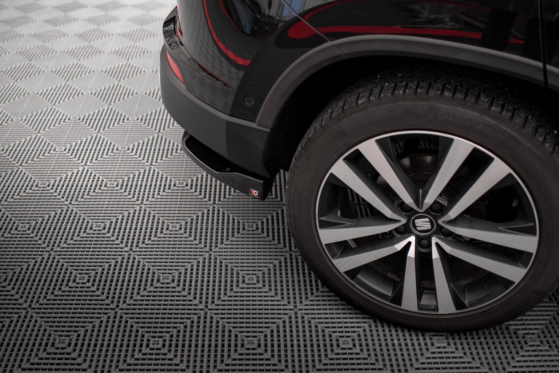 Rear Side Splitters Seat Ateca Mk1