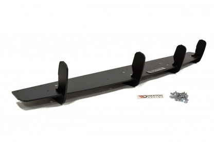 Rear Diffuser & Rear Side Splitters Audi A6 S-Line C7 (exhaust 2x1)