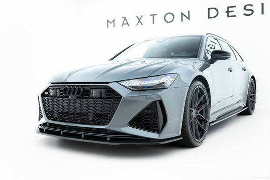 Prepreg Carbon Fiber Front Splitter Audi RS6 C8 / RS7 C8