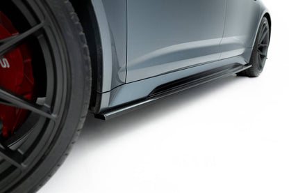 Prepreg Carbon Fiber Side Skirts Audi RS6 C8 / RS7 C8