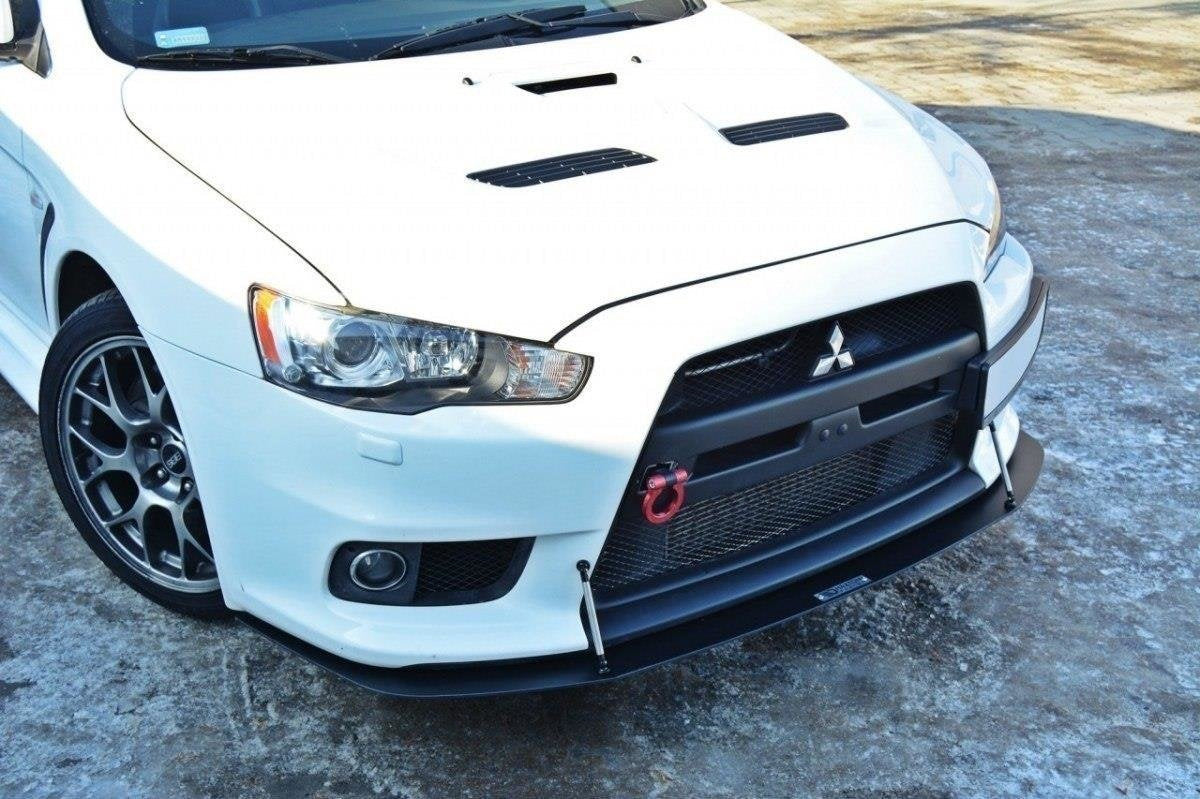 FRONT RACING SPLITTER V.2 Mitsubishi Lancer Evo X