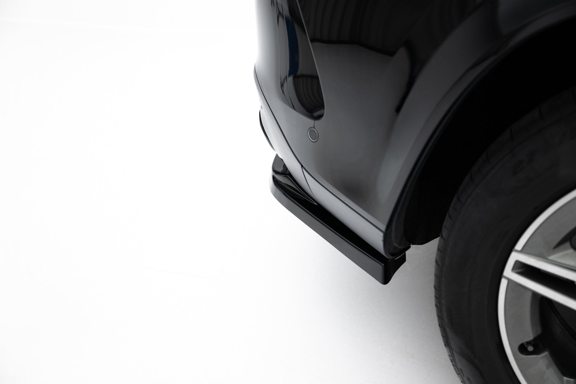 Rear Splitter (with vertical bars) Mercedes-Benz GLE SUV AMG-Line W167 / W167 Facelift