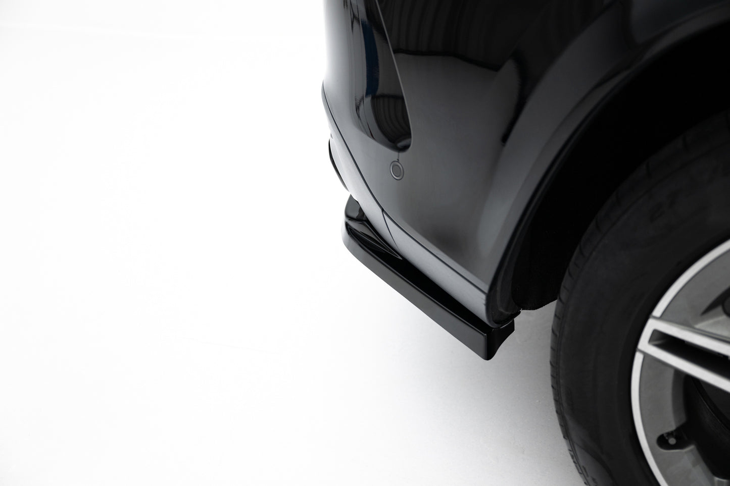 Rear Splitter (with vertical bars) Mercedes-Benz GLE SUV AMG-Line W167 / W167 Facelift