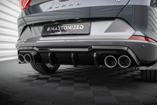 Rear Valance V.3 + Exhaust Ends Imitation Cupra Formentor Mk1